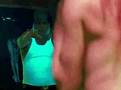 Halloween Nude Brunette With Hairy Boobs