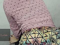 doña gives epic deepthroat in stockings, ending with a happy anal finish.