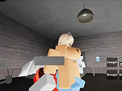 Holy cow! Banged that Roblox whore hard on the floor. Can't believe it!