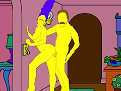 Homer heads to Moe's bar for a drink