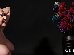 centerfold swallows every drop of cum