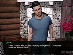 John döngeti Lizzie-t mindkét lyukban a Dusklight Manorban