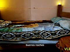 who is the hotel girl showing off?