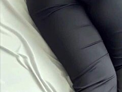 A good fuck with my school friend in leggings