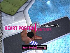 taken at the public pool, jumping board turned wild scene 2