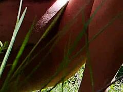 this gay guy is pissing on himself while masturbating alone