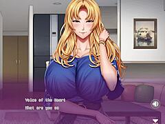 curious milf explores hentai game secrets in saimin 2