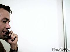 Real Teen Beauty Cockriding Stepdad