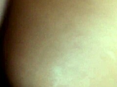 Ebony pussy creampied