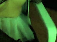 Latina with big ass moves nicely