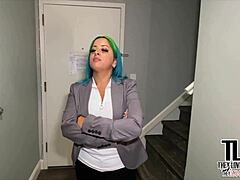 hotel manager spanish barbie takes on massive bbc in steamy encounter