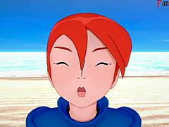 grown gwen tennyson in bikini pov promo