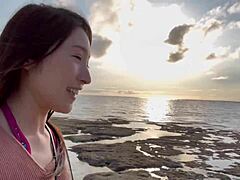 exploring heart rock on miyako island with a twist