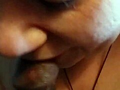 Sucking fat cock is my favorite with this BBW whore