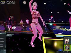 i'm dancing at the night club as yessicahotwife