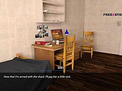 Dreams of Desire - Alex Spies Jenna Changing Dress While Landlady Fingers Her