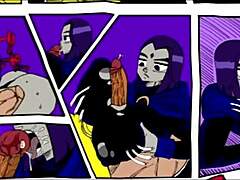 teen titans get relief from big cocks 😏