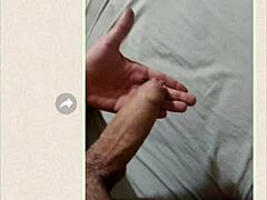 My girlfriend is so hot on the phone, part 2 of our web chat fun