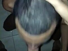 In the barbershop, two guys get down for raw bareback action.