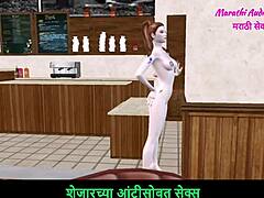 feeling the thrill in this marathi audio sex story of a cute teen girl posing sexily in 3d animation
