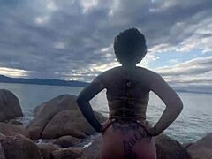 watch this shibari session with latina anomaly dark, focusing on her small tits