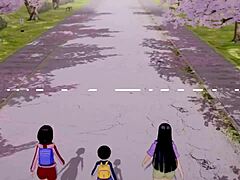 Koikatsu Nezuko twerks with sexy pussy chat