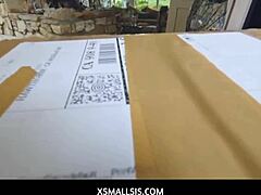 horny teen 18+ ashley adams takes stepbro in her big ass 😏