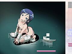 aragaki ayase strips and rips clothes during arkanoid game?