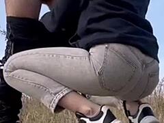 Want To See Blowjob And Doggy On The Road?