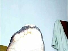 in pie 2, a young teen performs a footjob with toys and music