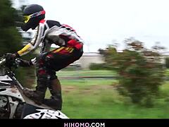 ryan rose and pheonix fellington ride bare under trees