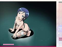 Ayase’s sexy strip tease during Arkanoi gameplay