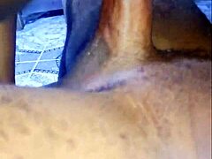 Creampie surprise after catching her masturbating with toys