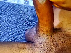 Creampie surprise after catching her masturbating with toys