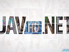 Sweet Japanese babe delivers HD blowjob and swallow