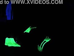 hey, wanna watch my pov with dayanara in black light action?