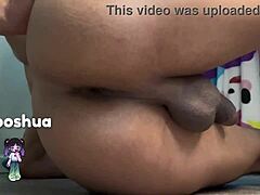 Detailed scene of stepfather eating the perfect ass of a gay twink