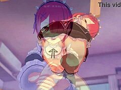 Loving Ram Rides in Romantic Re Zero Atmosphere