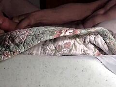 Submissive Babe Sucking Cock with Total Devotion.