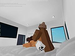 Amateur Cheating in Roblox Porn!