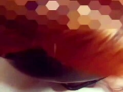 Amateur hot wife slurps on cock eagerly