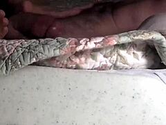 Submissive Babe Sucking Cock with Total Devotion.