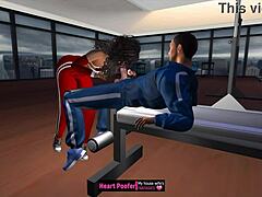 Did you see that groping on the bench in this cartoon?