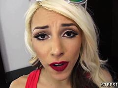 i fuck my suspended step sis's ass hard in pov