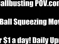 Busting Your Balls Gives Me Ultimate Pleasure in Femdom Session.