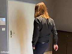 Master trains slut Lety, fucking her ass and mouth until she cums