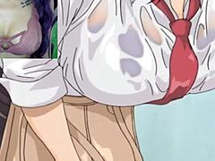 Se Coje A Sus Dos Vecinas Tetonas Y Se Enamora - Hentai Milk Junk Ep 1