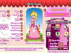 Peach’s untold tale: an erotic anime game with big-boobed Peach