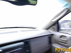 cock loving teen 18+ in pov gives handjob, sucks, and fucks doggystyle with big cock