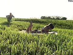 Blonde Russian Fucks Hard